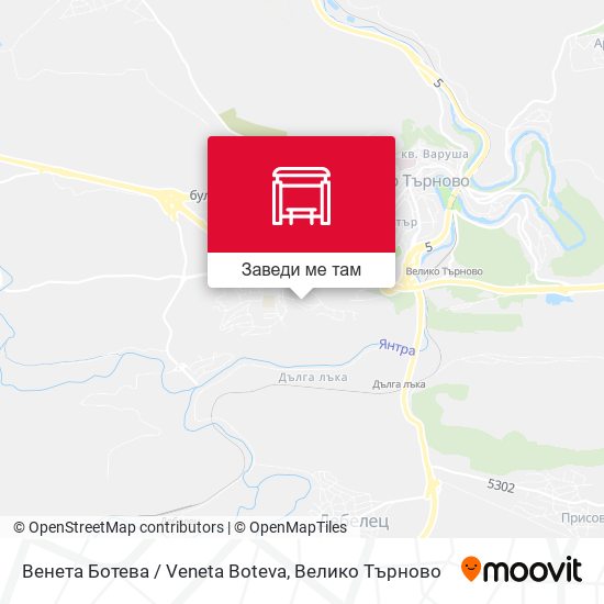 Венета Ботева / Veneta Boteva карта