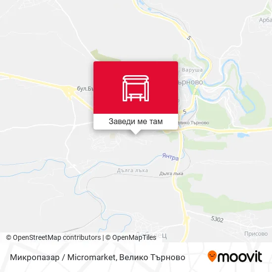 Микропазар / Micromarket карта