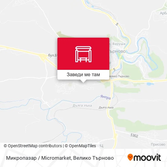 Микропазар / Micromarket карта