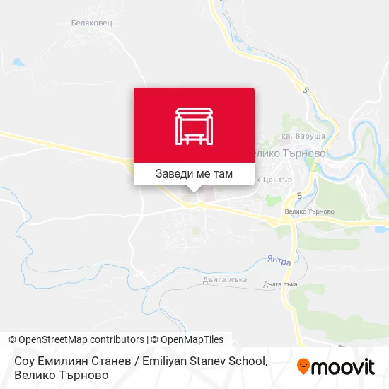Соу Емилиян Станев / Emiliyan Stanev School карта