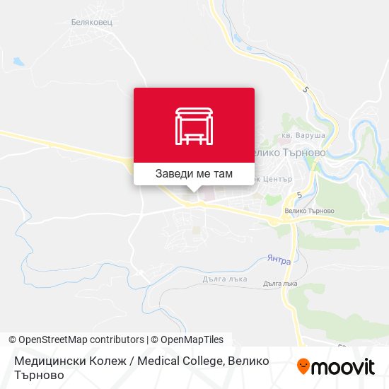 Медицински Колеж / Medical College карта