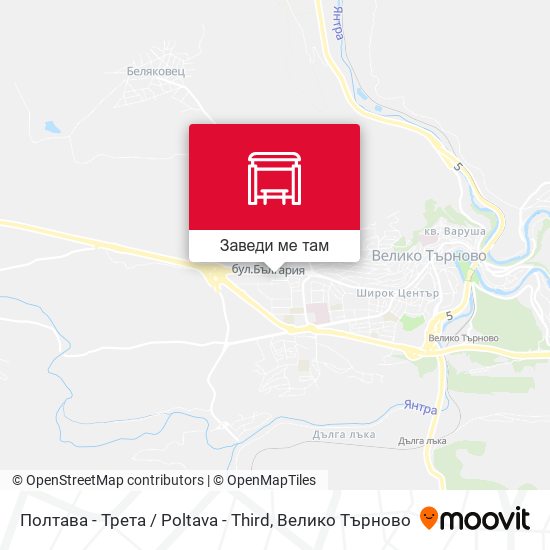 Полтава - Трета / Poltava - Third карта