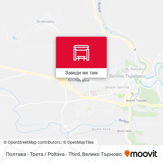 Полтава - Трета / Poltava - Third карта