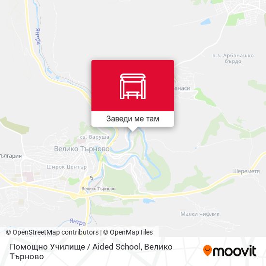 Помощно Училище / Aided School карта