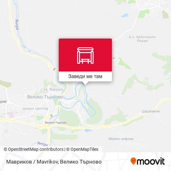 Мавриков / Mavrikov карта