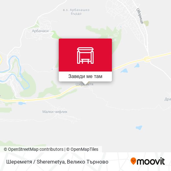 Шереметя / Sheremetya карта