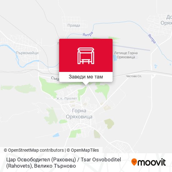 Цар Освободител (Раховец) / Tsar Osvoboditel (Rahovets) карта