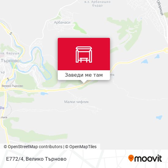 Е772/4 карта