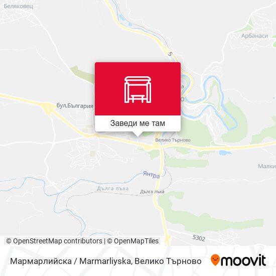 Мармарлийска / Marmarliyska карта
