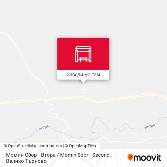 Момин Сбор - Втора / Momin Sbor - Second карта