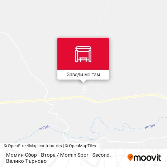 Момин Сбор - Втора / Momin Sbor - Second карта