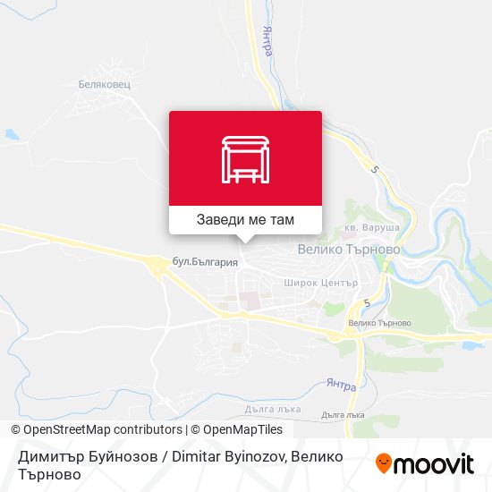 Димитър Буйнозов / Dimitar Byinozov карта