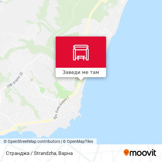Странджа / Strandzha карта