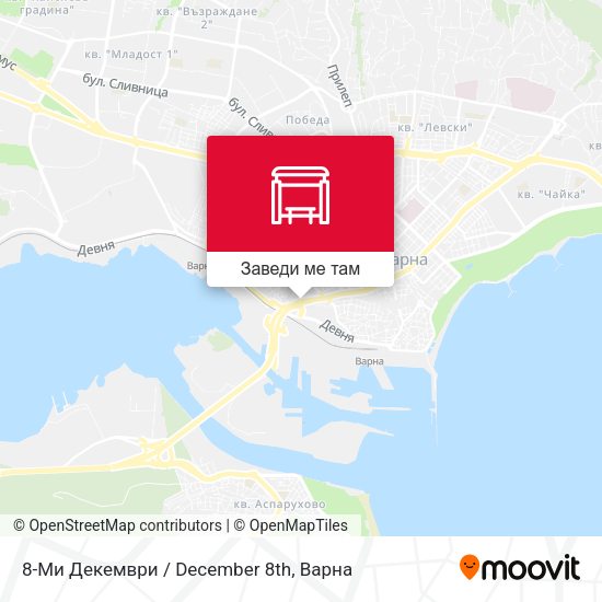 8-Ми Декември / December 8th карта