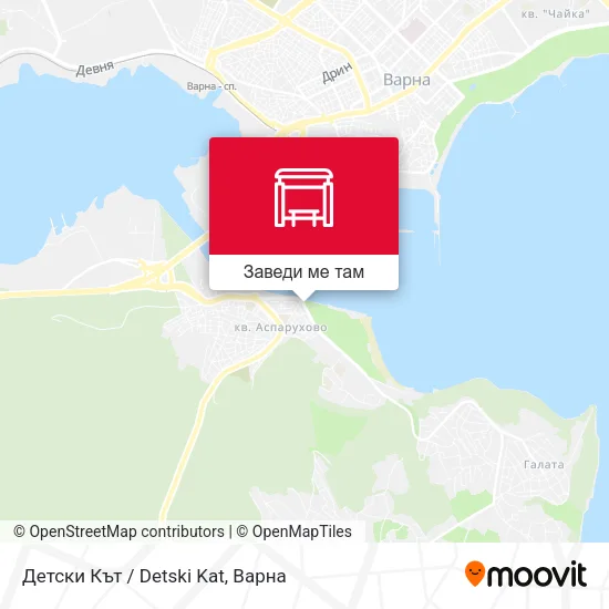 Детски Кът / Detski Kat карта