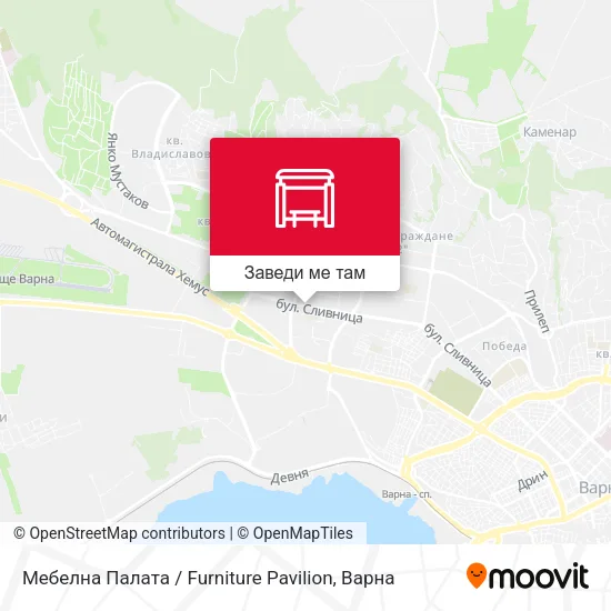 Мебелна Палата / Furniture Pavilion карта