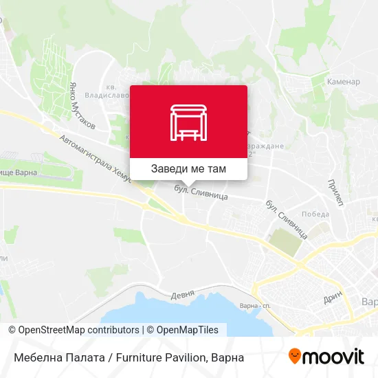 Мебелна Палата / Furniture Pavilion карта