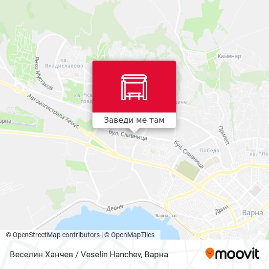 Веселин Ханчев / Veselin Hanchev карта