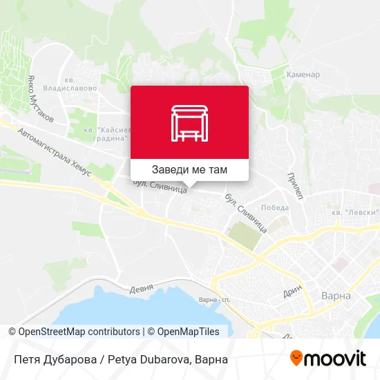 Петя Дубарова / Petya Dubarova карта