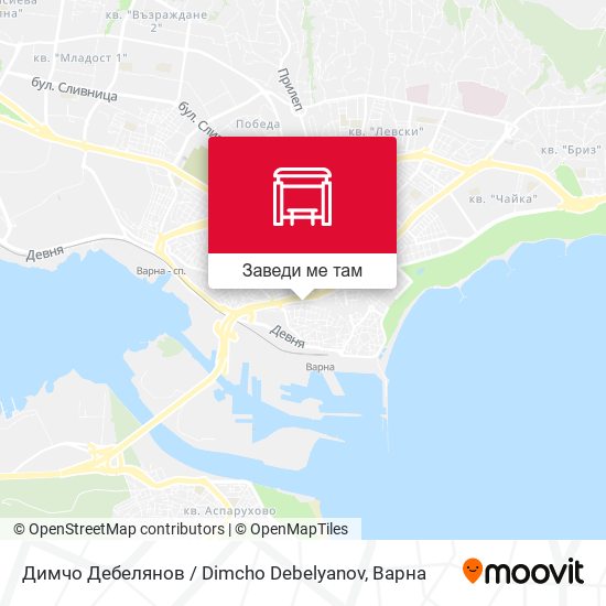 Димчо Дебелянов / Dimcho Debelyanov карта