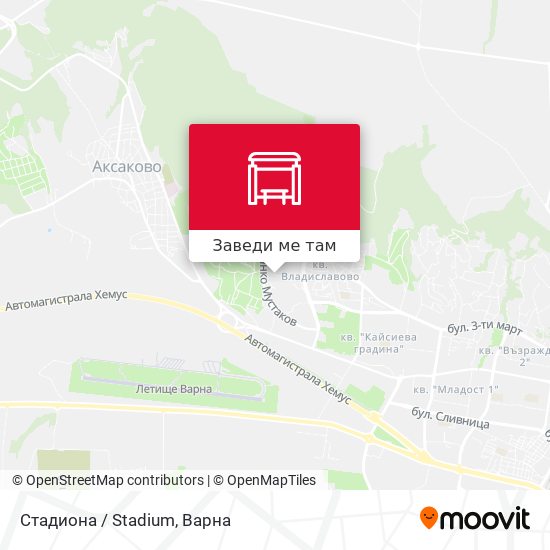 Стадиона / Stadium карта