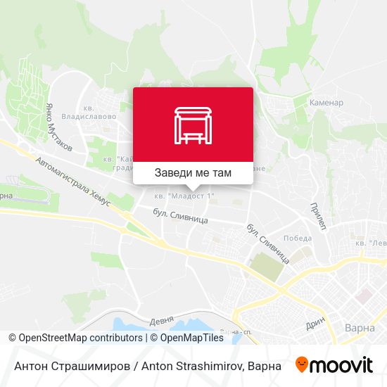 Антон Страшимиров / Anton Strashimirov карта