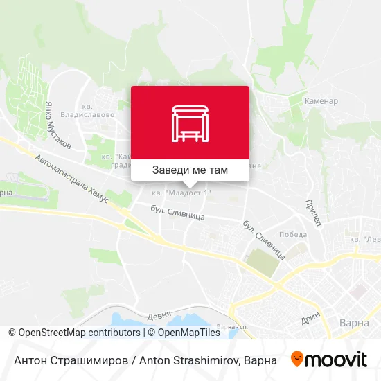 Антон Страшимиров / Anton Strashimirov карта