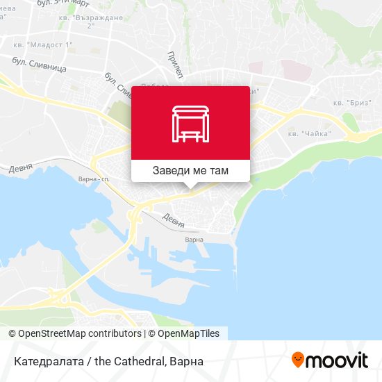 Катедралата / the Cathedral карта