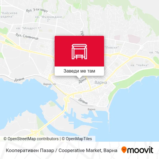 Кооперативен Пазар / Cooperative Market карта