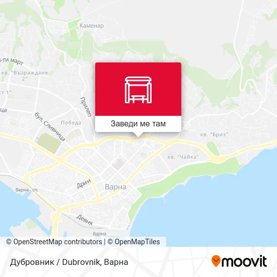 Дубровник / Dubrovnik карта