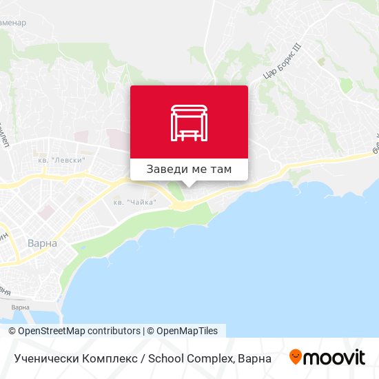 Ученически Комплекс / School Complex карта