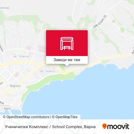 Ученически Комплекс / School Complex карта