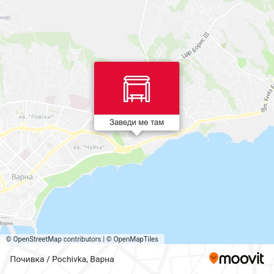 Почивка / Pochivka карта