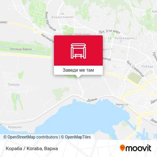 Кораба / Koraba карта