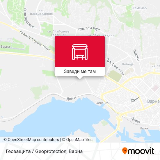 Геозащита / Geoprotection карта