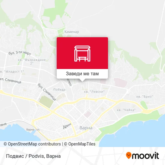 Подвис / Podvis карта