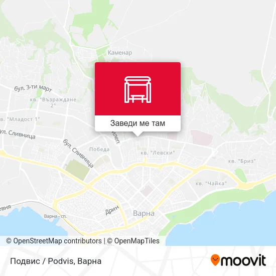 Подвис / Podvis карта
