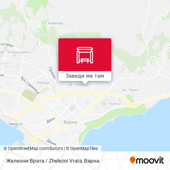 Железни Врата / Zhelezni Vrata карта