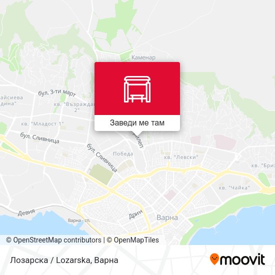 Лозарска / Lozarska карта