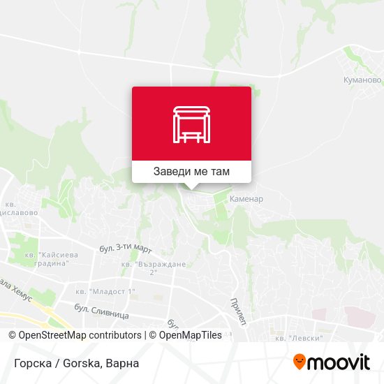 Горска / Gorska карта