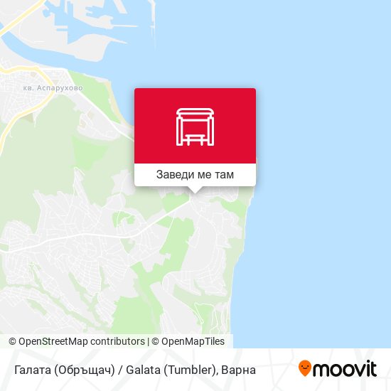 Галата (Обръщач) / Galata (Tumbler) карта