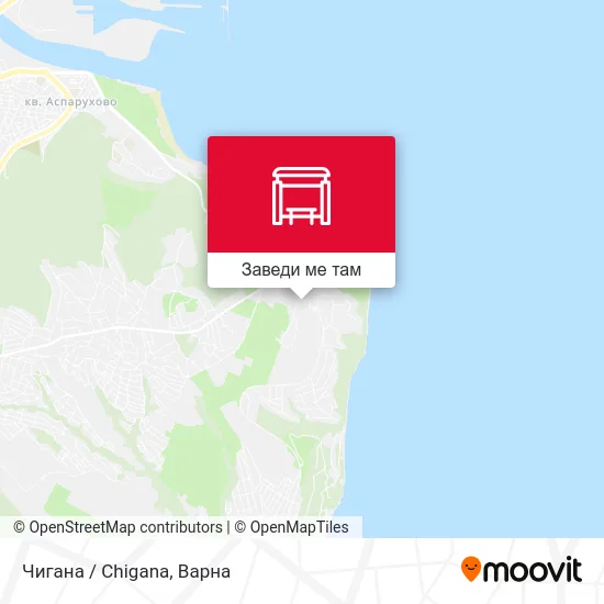 Чигана / Chigana карта