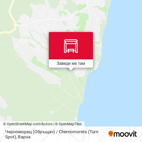 Черноморец (Обръщач) / Chernomorets (Turn Spot) карта