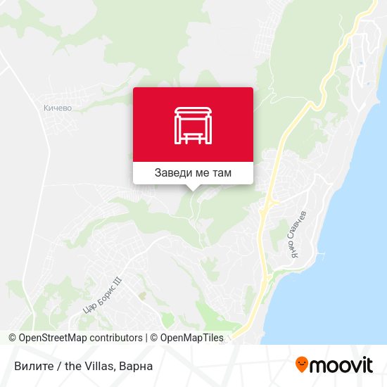 Вилите / the Villas карта