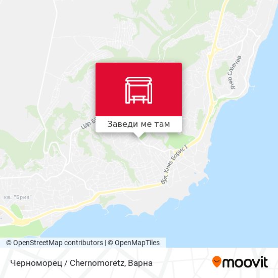 Черноморец / Chernomoretz карта
