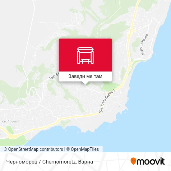 Черноморец / Chernomoretz карта