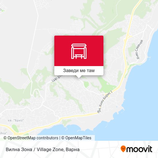 Вилна Зона / Village Zone карта