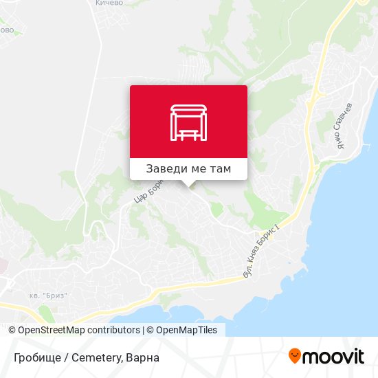 Гробище / Cemetery карта