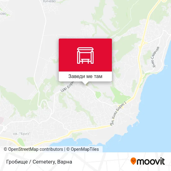 Гробище / Cemetery карта