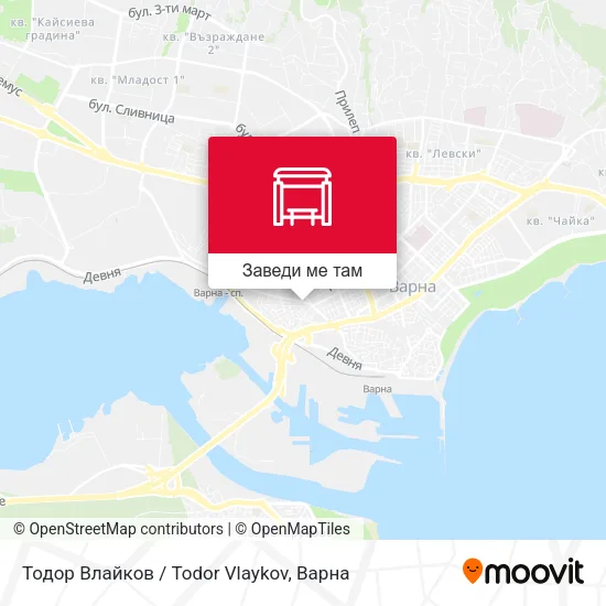 Тодор Влайков / Todor Vlaykov карта